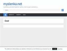 Tablet Screenshot of myslenka.net