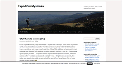 Desktop Screenshot of expedicni.myslenka.net