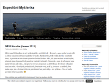 Tablet Screenshot of expedicni.myslenka.net